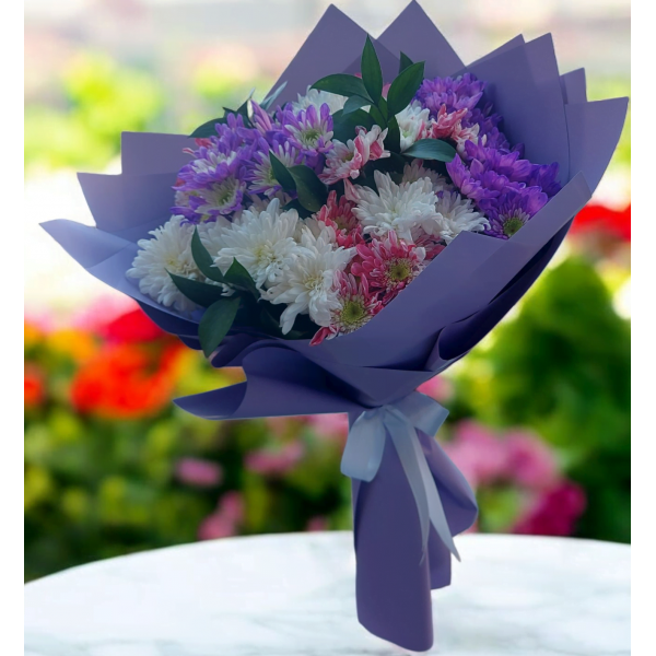 karışık kır çiçeği buketi